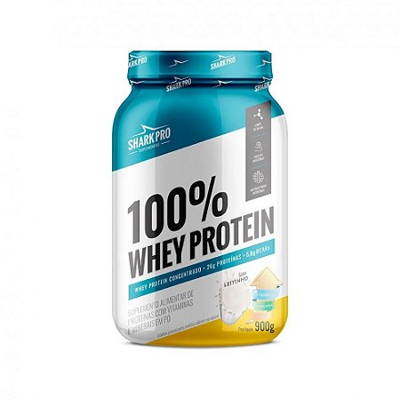 100% Whey Protein (900g) - Leitinho