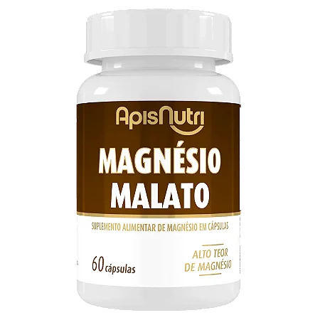 Magnésio Malato (60 caps)