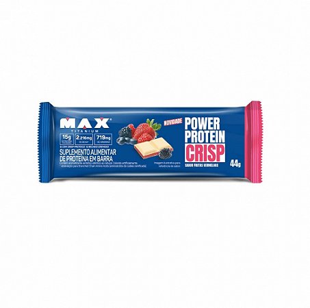 Power Protein Crisp Bar (44g) - Frutas Vermelhas