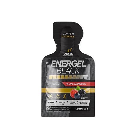 Energel Black (30g) - Frutas Vermelhas