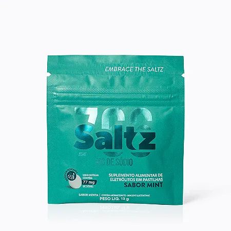 Saltz Pastilha Sachê (10 pastilhas) - Mint