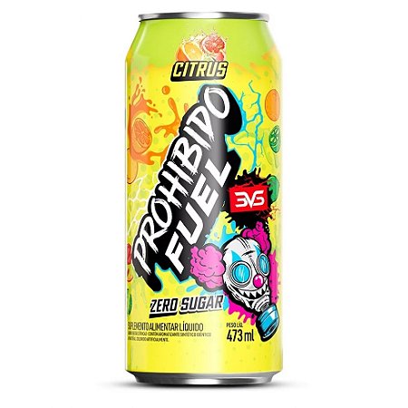 Prohibido Fuel Pré-Treino Drink (473ml) - Citrus