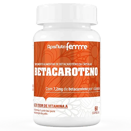 Betacaroteno (60 caps)