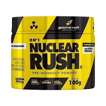 Nuclear Rush Pré-treino (100g) - Guaraná