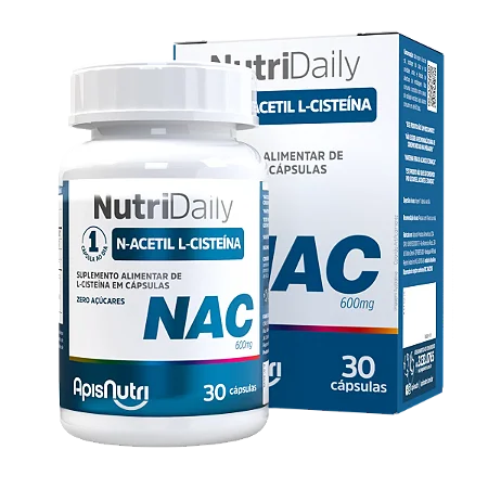 Nutridaily NAC 600mg (30 caps)