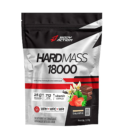 Hard Mass (3kg) - Baunilha