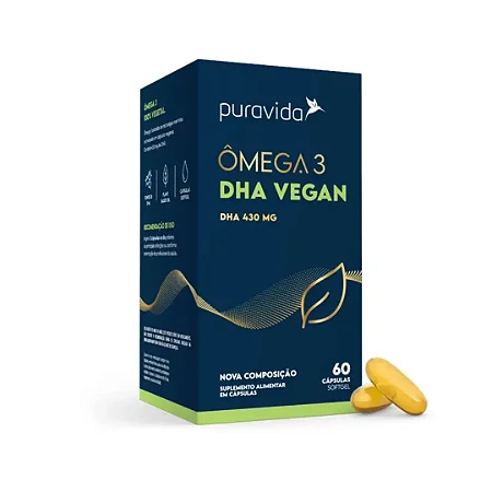 Omega 3 DHA Vegan - (60 caps)