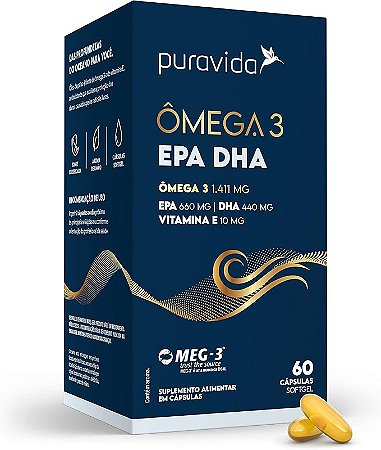 Omega 3 EPA DHA (60 caps)