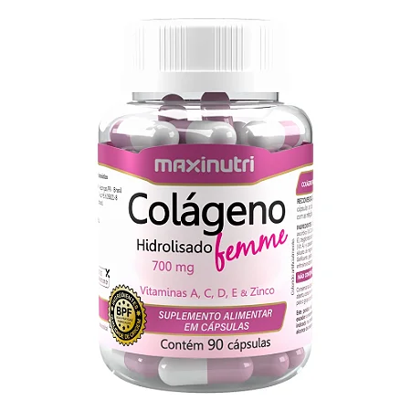 Colágeno Hidrolisado Femme 700mg (90 caps)
