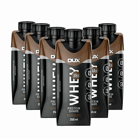 Kit 6 unids Whey Protein Shake (250ml)