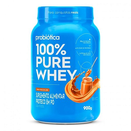 100% Pure Whey (900g) - Doce de Leite