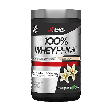 100% Whey Prime (900g) - Baunilha