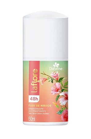 LA FLORE Desodorante Antiperspirante Roll On Flor de Hibisco 50ml