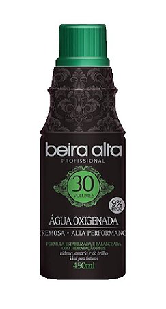 BEIRA ALTA Profissional Black Água Oxigenada Cremosa Alta Performance 30 Volumes 450ml