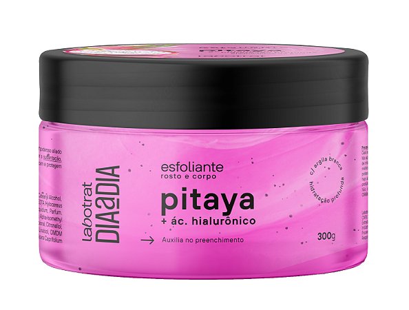 LABOTRAT Pitaya Creme Esfoliante para o Rosto e Corpo com Ácido Hialurônico 300g