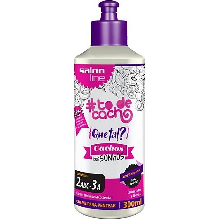 Salon Line Todecacho Creme Para Pentear Cachos Dos Sonhos 300ml Loja Da Bela Encontre Os Melhores Produtos De Beleza E Maior Variedade De Marcas