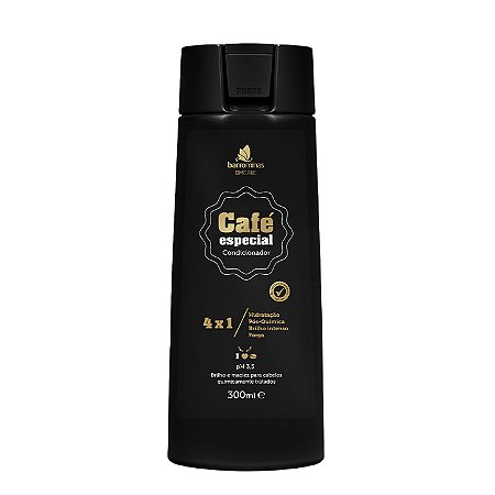 BARROMINAS Condicionador Café Especial 300ml - Cabelos Quimicamente Tratados