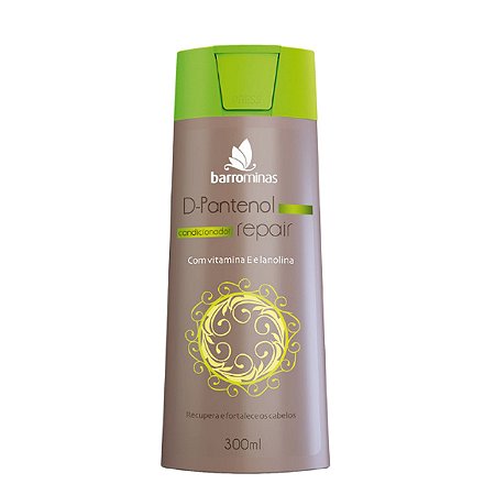 BARROMINAS Condicionador D-Pantenol Repair 300ml - Cabelos Frágeis e Sem Vida