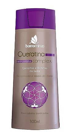 BARROMINAS Queratina Complex para Cabelos Danificados e Quebradiços Condicionador 300ml