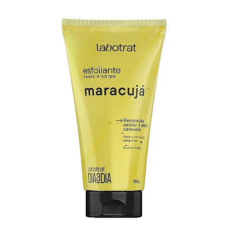 LABOTRAT Esfoliante Rosto e Corpo Maracujá 150g - Pele Sedosa e Iluminada