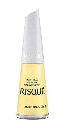 RISQUÉ Esmalte Hipoalergênico Cremoso Amarelindo 8ml