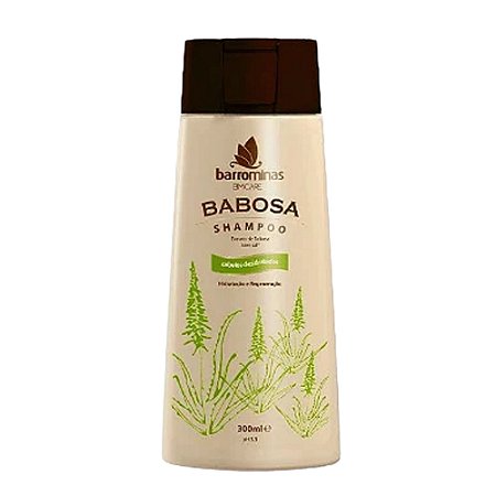 BARROMINAS Shampoo Babosa 300ml – Cabelos Desidratados