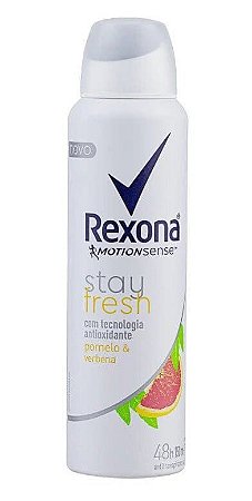 REXONA Desodorante Antitranspirante Aerosol Stay Fresh Pomelo & Verbena 150ml