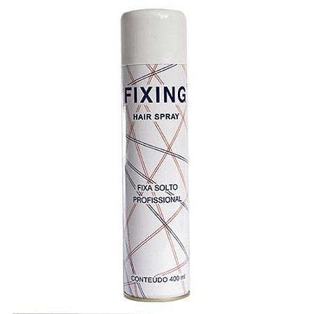 FIXING Hair Spray Profissional Fixação Solto 400ml
