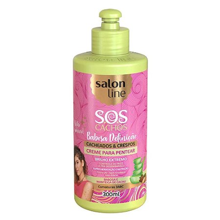 Creme Para Pentear Salon Line Sos Cachos Babosa Definicao 300ml Loja Da Bela Encontre Os Melhores Produtos De Beleza E Maior Variedade De Marcas