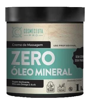 COSMECEUTA Creme de Massagem Profissional Zero Óleo Mineral 1Kg