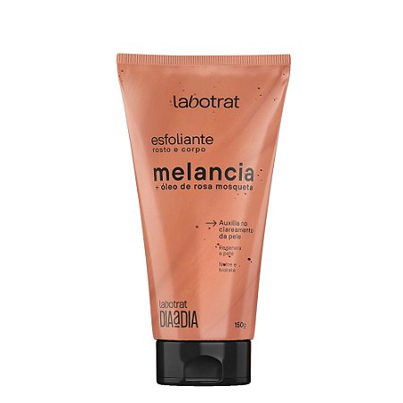 LABOTRAT Esfoliante Rosto e Corpo Melancia 150g - Clareia a Pele e Combate a Acne