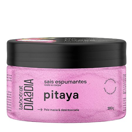 LABOTRAT Sais Espumantes Rosto e Corpo Pitaya 280g - Esfoliação Suave e Iluminação da Pele