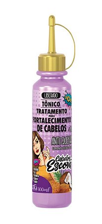 GOTA DOURADA Tônico Tratamento para Fortalecimento Antiquebra Cabelos com Escova 100ml