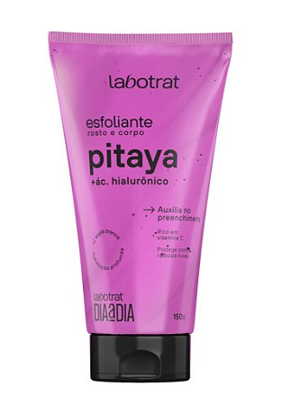 LABOTRAT Pitaya Creme Esfoliante para o Rosto e Corpo com Ácido Hialurônico 150g