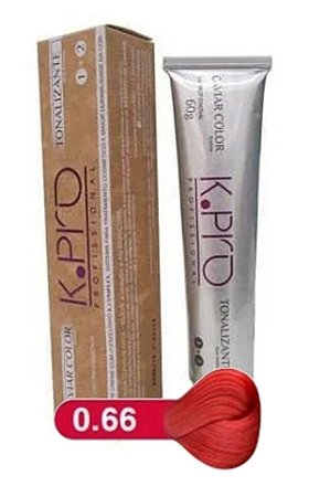 K.PRO Caviar Color Tonalizante 0.66 Corretor e Intensificador Vermelho 60g