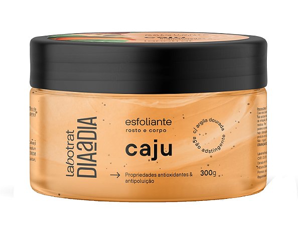 LABOTRAT Creme Esfoliante para o Rosto e Corpo Caju 300g