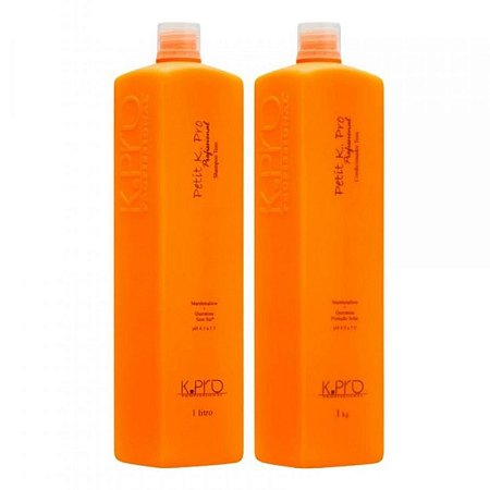 K.PRO Petit Kit para Cabelo Infantil Shampoo + Condicionador 1l