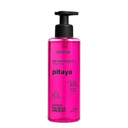 LABOTRAT Sabonete Líquido Rosto e Corpo Pitaya 190ml - Sensação de frescor pós-banho