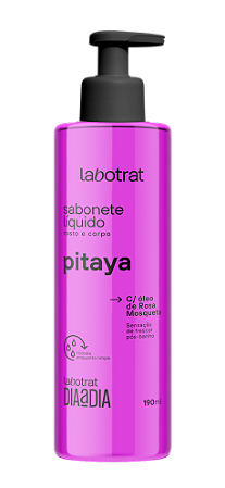 LABOTRAT Pitaya Sabonete Liquido para o Rosto e Corpo com Óleo de Rosa Mosqueta 190ml