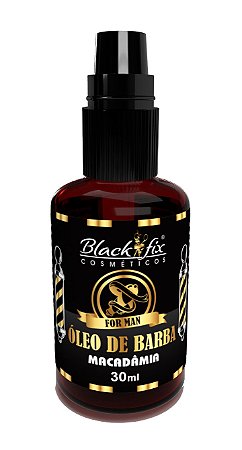 BLACK FIX For Men Óleo de Barba Macadâmia 30ml