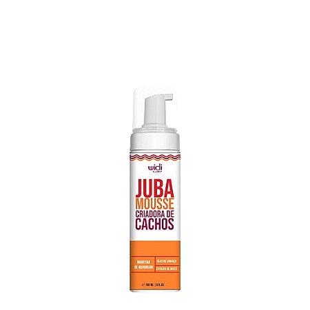 WIDI CARE Mousse JUBA Criador de Cachos 200ml - Cabelos Cacheados, Ondulados e Crespos