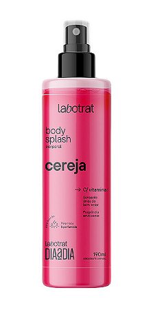 Body Splash Corporal LABOTRAT Pêssego com Vitamina E 190ml - Pele macia, hidratada e perfumada