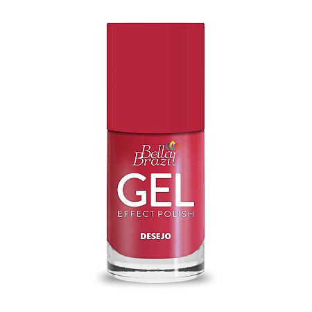 BELLA BRAZIL Esmalte Efeito Gel Desejo 8ml