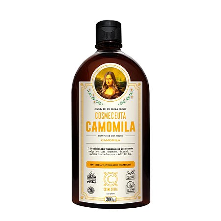 COSMECEUTA Condicionador Vegano Camomila 300ml - Cabelos Loiros e com Mechas