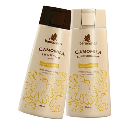BARROMINAS CAMOMILA Realce Natural e Brilho para Cabelos Claros - Escolha o seu produto