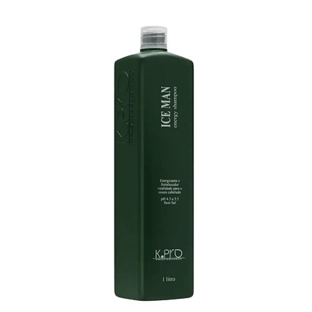 K.PRO Shampoo Energy Ice Man 1l – Queda de Cabelo, Oleosidade e Caspa