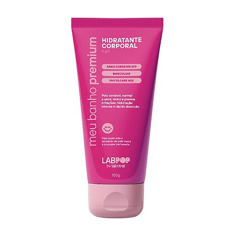 LABOTRAT Hidratante Corporal LabPop It Girl 150g - Pele Macia e Hidratação Intensa