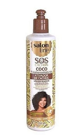 Ativador De Cachos Salon Line Sos Cachos Coco 300ml Loja Da Bela Encontre Os Melhores Produtos De Beleza E Maior Variedade De Marcas