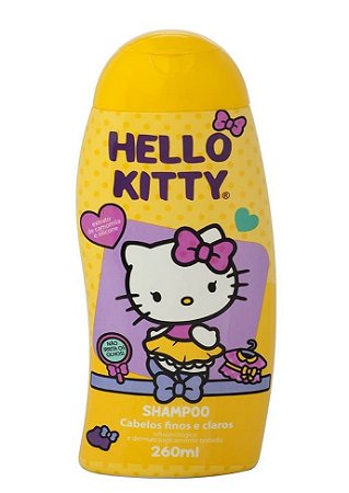 HELLO KITTY Shampoo para Cabelos Finos e Claros 260ml