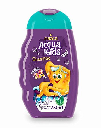 ACQUA KIDS Todos os Tipos de Cabelos Shampoo Vegano 250ml